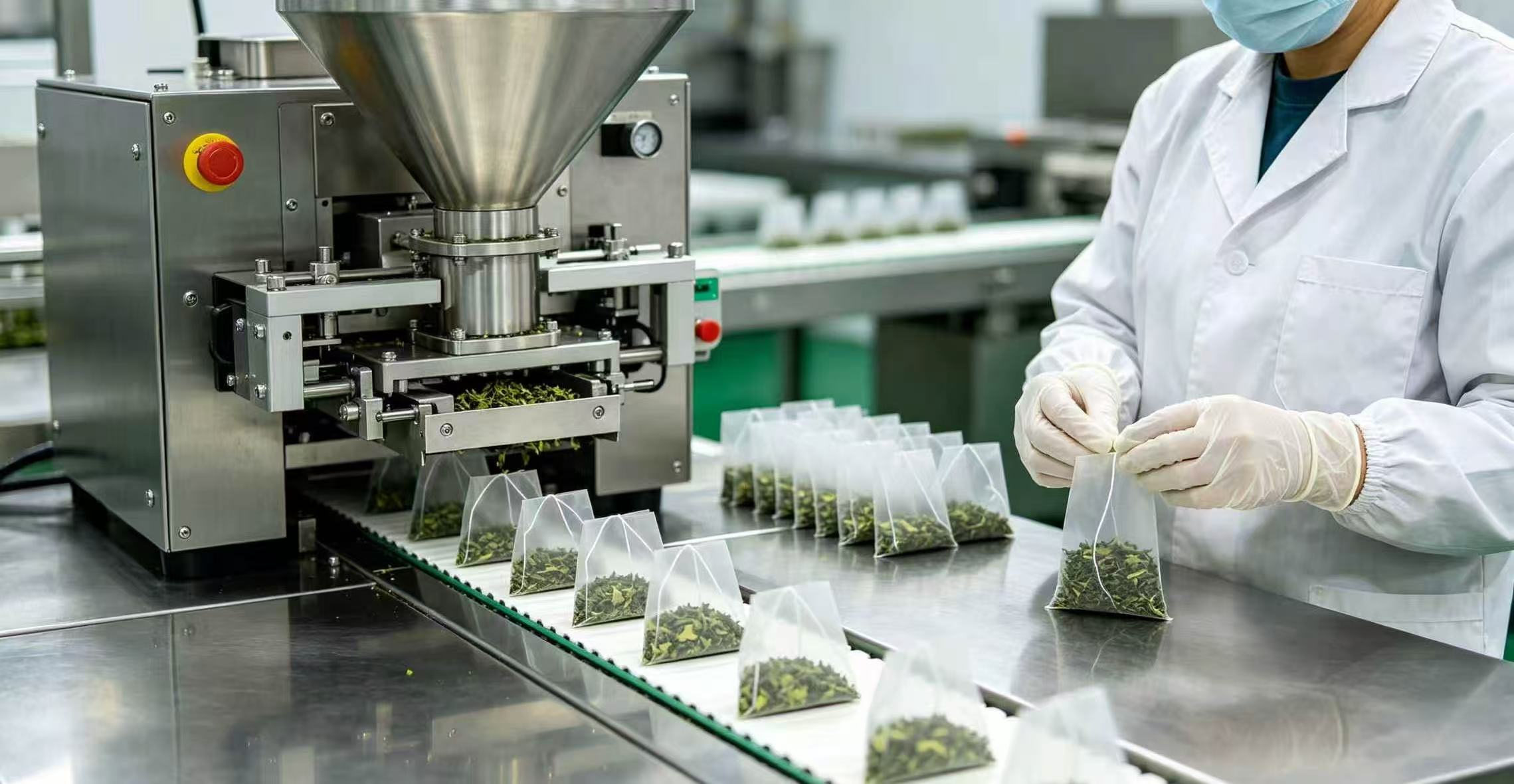Tendência de embalagens de chá multi-especificações cria amplas perspectivas de mercado para fornecedor de máquinas de pesagem de chá de 2g a 100g na China