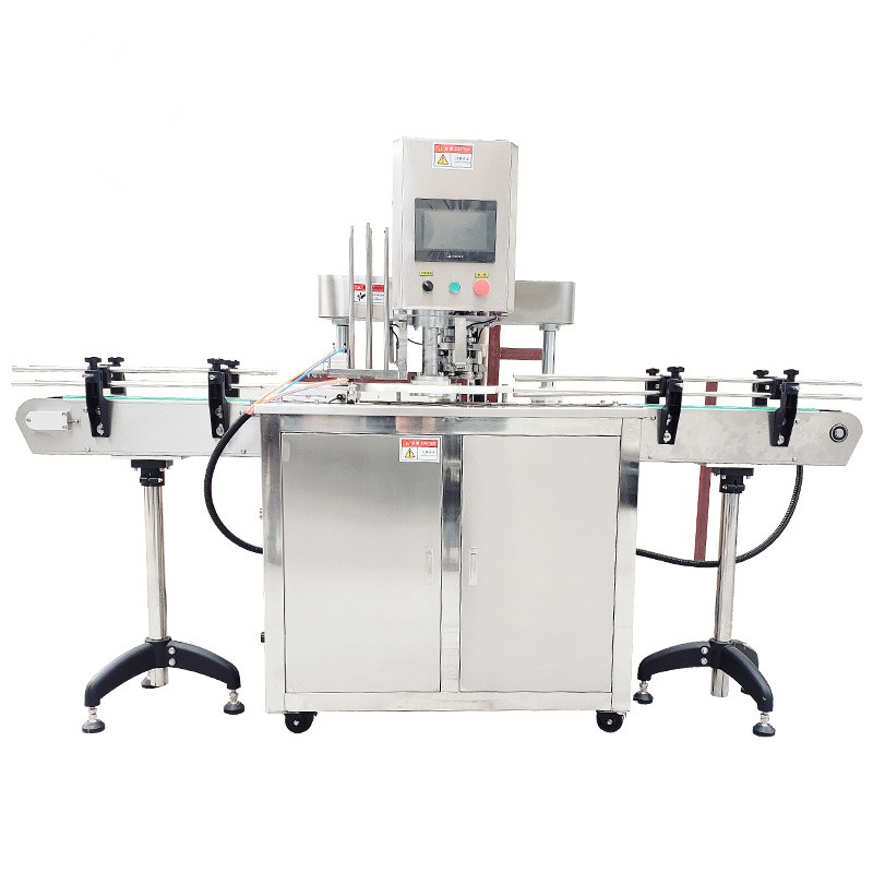 Máquina automática de costura de latas