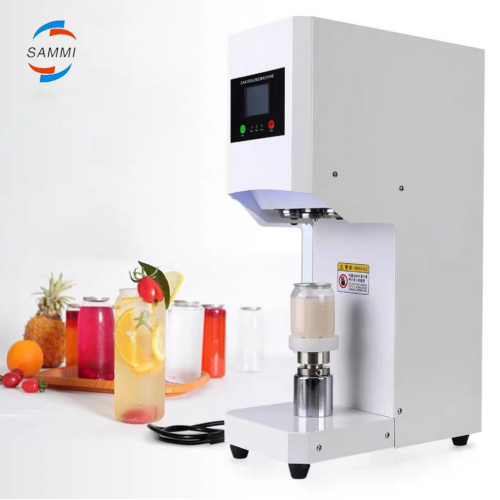 Máquina seladora de lata tipo rotativa automática