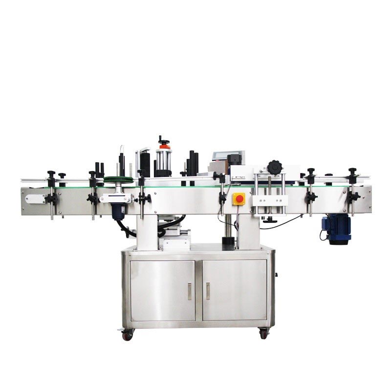 Rotuladora automática de garrafas redondas