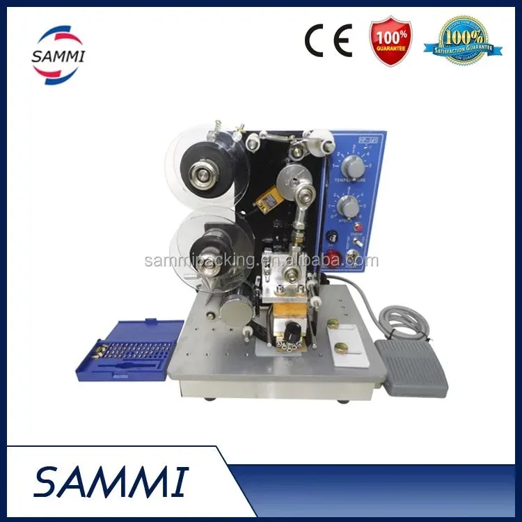 Ribbon coding machine