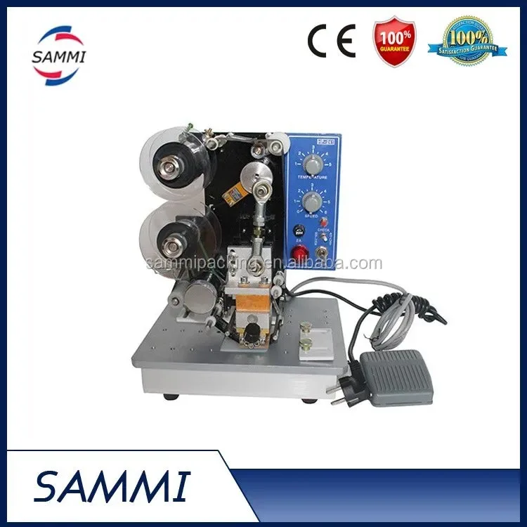 Ribbon coding machine