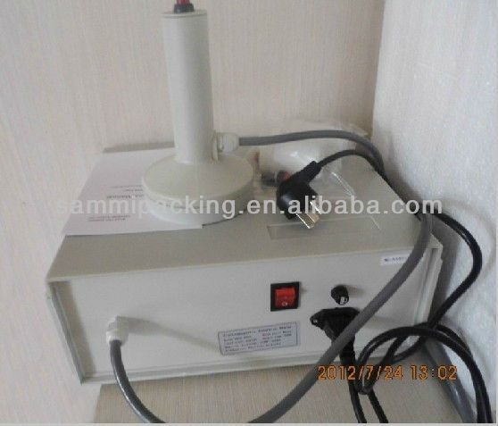 Manual Cosmetic Bottle induction cap sealer aluminium foil sealing machine