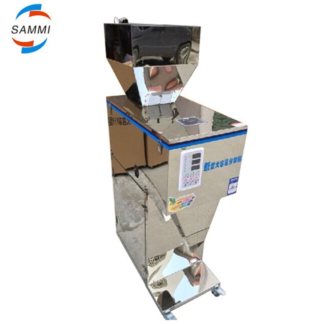 Máquina volumétrica de pesagem e enchimento de chá